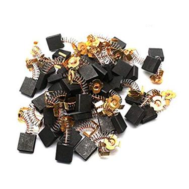 Imagem de LDEXIN industrial 999044 pincéis de carbono elétricos de substituição para martelo de tomada de demolição preto 40 peças por pacote 0,71 x 0,67 x 0,28 polegadas