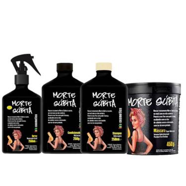 Imagem de Lola Cosmetics - Kit Morte Súbita (Shampoo 250ml + Cond 250g + Másc 450g + Rep Total 250ml)
