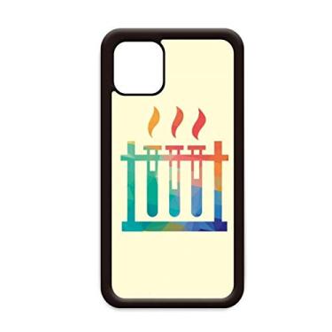 Imagem de Diferentes temperaturas tubo de teste química para iPhone 11 Pro Max capa para Apple Mobile Case