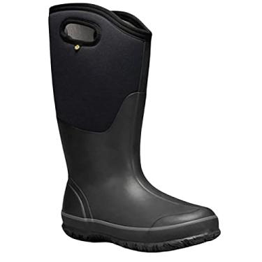 Imagem de BOGS Bota de chuva feminina clássica de cano alto, Preto, 6
