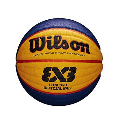 Imagem de Wilson FIBA Bola de basquete oficial 3x3, laranja, tamanho 6