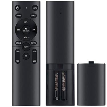 Imagem de Controle remoto de substituição adequado para PHEANOO Soundbar P27 Soundbar Remote P28 Soundbar Remote D2 Soundbar com Subwoofer 2.1 CH