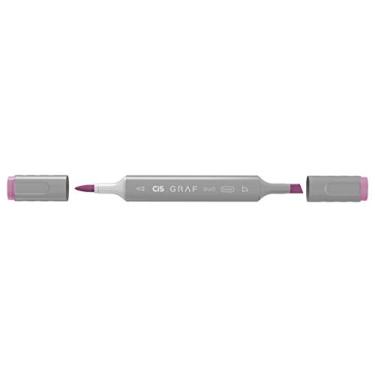 Imagem de CIS Graf Duo Brush 60.6700, Marcador Graf Duo Brush, Caixa com 6 unidades, Roxo (Vivid Purple)