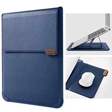 Imagem de Nillkin Capa para laptop de 15,6 polegadas, capa para MacBook Air com suporte para laptop e mouse pad, 2 modos de suporte, capa protetora fina para MacBook Air M4, Air 15, Samsung/HP/Dell/Asus