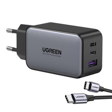 Imagem de Ugreen Carregador Turbo Pd Máx. 65W + Cabo Usb Tipo C