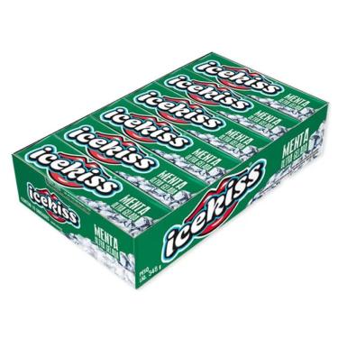 Imagem de Bala Drops  Icekiss Menta 29g C/12 Unidades
