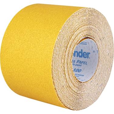 Imagem de Lixa Costado De Papel Em Rolo, 120 Mm X 25 M, Grão 60, Lp 100, Vonder.