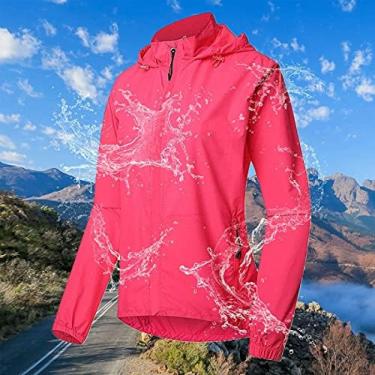 Imagem de Jaquetas De Ciclismo Masculinas E Femininas Dobráveis ​​UPF50 + Mangas Com Zíper À Prova De Vento, À Prova D'água E Respirável De Verão Colete De Ciclismo Dois Em Um Com Mangas Destacáveis ​​Jaque