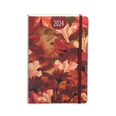 Imagem de AGENDA 2024 TECA MARIA EUGÊNIA DIÁRIA PEQUENA AZALEIA