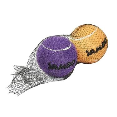 Imagem de JAMBO PET Brinquedo Para Cachorro Bola de Tênis Média Macia e Resistente em Borracha