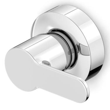 Imagem de Acabamento de Registro Base Reforma 1/2, 3/4, 1 L20 Roca Cromado