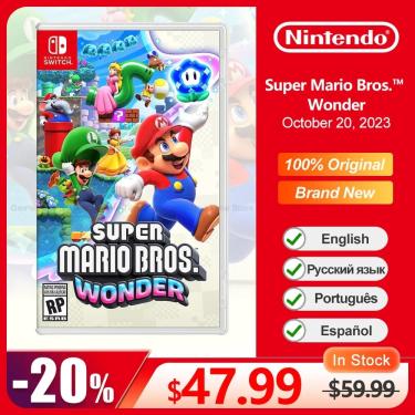 Super Mario Bros. Wonder Nintendo Switch jogos Console, 100