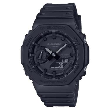Imagem de Casio Relógio masculino G-Shock GA-2100-1A1DR quartzo analógico resina preta