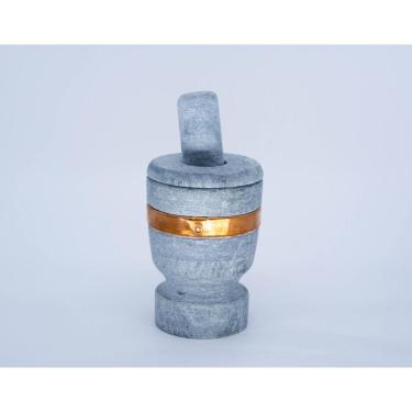 Imagem de Pilão Para Caipirinha Em Pedra Sabão