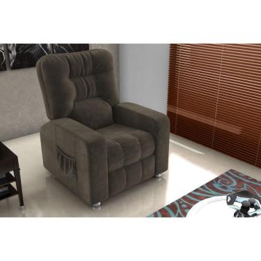 Imagem de Poltrona Reclínavel MX7 Azera Masserati Marrom E405 - Matrix