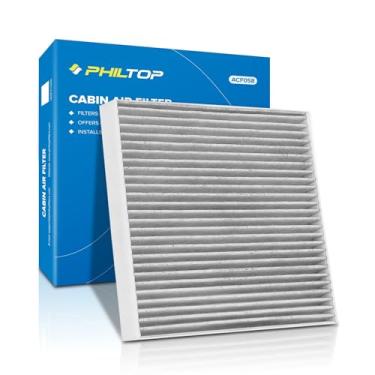 Imagem de PHILTOP Filtro de ar de cabine, ACF058 (CF10361) de substituição para cobalto, HHR, G5, Ion, Pursuit, filtro de cabine premium com filtro de carvão ativado