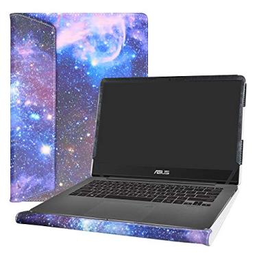 Imagem de Capa protetora Alapmk para laptop Asus ZenBook UX430UA UX430UN UX410UA UX410UQ e ASUS VivoBook S14 S430UN Series, Galaxy, 14 Inches