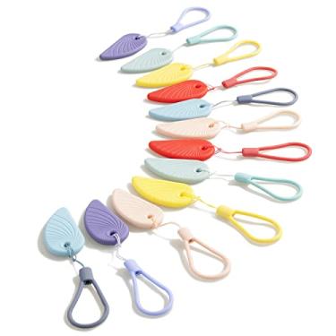 Imagem de Cortador de segurança de lâmina de cerâmica, mini cortador de caixa para chaveiro, abridor de pacotes e cortador de cupons magnético embutido (pacote com 12)