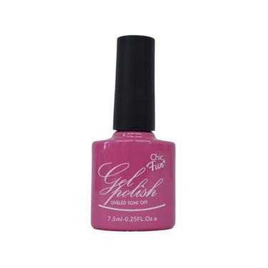 Imagem de Esmalte Em Gel Chic & Fun 7,5ml Led/uv Unhas Manicure Nail C/Registro (117, x 2un)