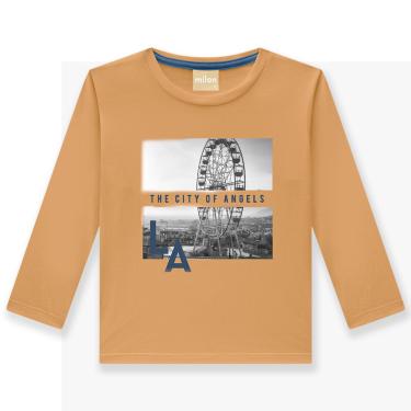 Imagem de Infantil - Camiseta Menino Milon Marrom  menino