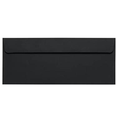 Imagem de Pacote com 100 envelopes espessos #10 para cartas comerciais, 10 envelopes com lacre gomado, 10 x 23 cm, ótimo para cartões comemorativos, correspondência comercial, cheques, cartões postais,