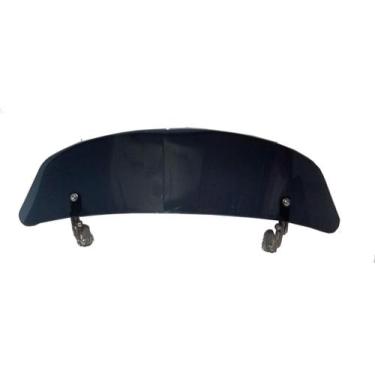 Imagem de Defletor De Ar Para Bolha Para-Brisa Moto Fumê Policarbonato - Motovis