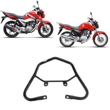 Imagem de Alça Traseira Cg Titan 150 2014 2015 Preto - MA Motos