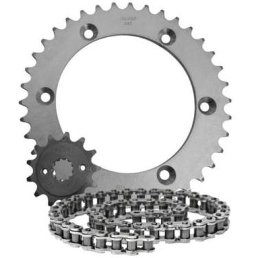 Imagem de Kit Transmissão Kit Relação XR 250 TORNADO de 2001/08 - Loja Duas Roda