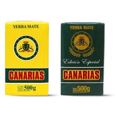 Imagem de Kit Yerba Mate Canarias Ed. Especial 500g E Tradicional 500g - Baldo