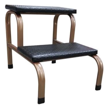 Imagem de Escada Escadinha Para Obeso 2 Degraus Maca e Depilação Estética Cor Br