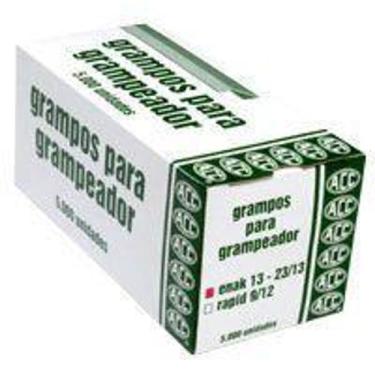 Imagem de Grampo Para Grampeador 23/13 Galvanizado 5000 Grampos - GNA