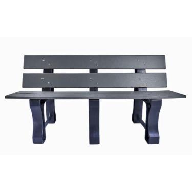 Imagem de Banco de Jardim Madeira Plástica 1,5 metros - Paraf/Inox 304 - MBS, Ci