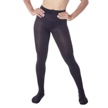 Imagem de Meia Calça Feminina Adulto Clássica Fio 80 Trifil, P, Preto