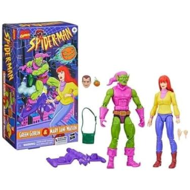Imagem de Hasbro Marvel Legends Spider-Man Mary Jane Watson and Green Goblin 2-Pack