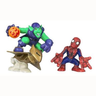 Imagem de Marvel Superhero Squad Series 14 Mini 3 Inch Figure 2-Pack Spider-Man and Green Goblin