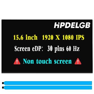 Imagem de HPDELGB Nova tela para HP Probook 650 G8 G9 tela LCD de substituição 39.6 cm 1080P 30PIN FHD 1920x1080 IPS LCD LED (tela sem toque)