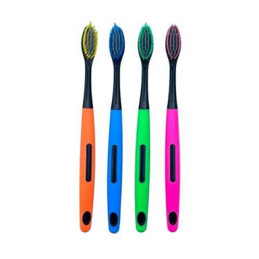 Imagem de Escova de Dente Cerda Macia com Capa Protetora