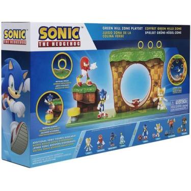 Imagem de Kit Playset Sonic The Hedgehog Green Hill Zone 