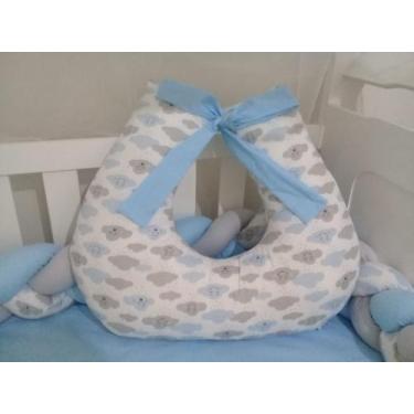 Imagem de Almofada de Amamentação Nuvem Azul - P'Lukinha Baby