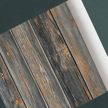 Imagem de Papel de parede Madeira Demolição Industrial adesivo vinílico Modelo 0