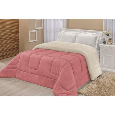 Imagem de Coberdrom Sherpa Dupla Face Queen ou King - MFF ENXOVAIS & J.F, Rose, 
