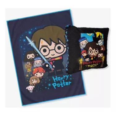 Imagem de Kit Almofada e Manta infantil  luxo Disney - ZONA CRIATIVA, HARRY PORT