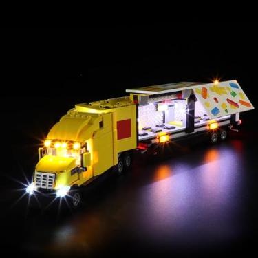Imagem de LED Light Kit for Lego 60440 Yellow Delivery Truck Set, Compatible with Lego 60440 Buil...