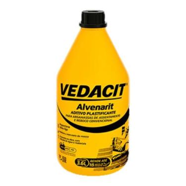 Imagem de Alvenarit Aditivo Plastificante 3.6 Litros Vedacit - OTTO BAUMGART IND