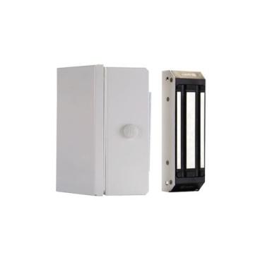 Imagem de Fechadura magnetica eletroima m150 sem sensor cinza ipec a2077, CINZA