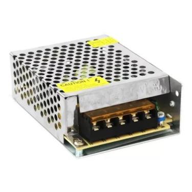 Imagem de Fonte Chaveada 12v 5a 60w Camera Fita Led Som Bivolt Colmeia - Max amp