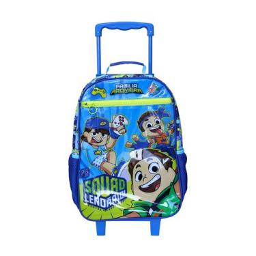 Imagem de Mochila Escolar de Rodas Família Arqueira - Dermiwil