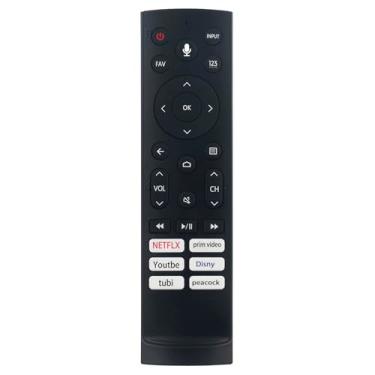 Imagem de Substituição do controle remoto de voz ERF3A90 para Smart TV Hisense Android 4K 55U7G 65U78G 75U7G 55U8G 75U78G 75U9DG 55U78G 65U7G 65U8G