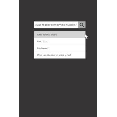 Imagem de Amigo invisible libreta | Cuaderno gracioso y divertido | Libreta punteada perfecta para lettering: Regalo amigo invisible