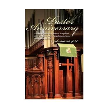 Imagem de Boletim de aniversário do pastor – “Pastor Anniversary” – (pacote com 100)